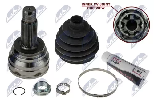 NTY NTY NPZ-BM-005 Outer NTY Cv Joint & Boot Kit 