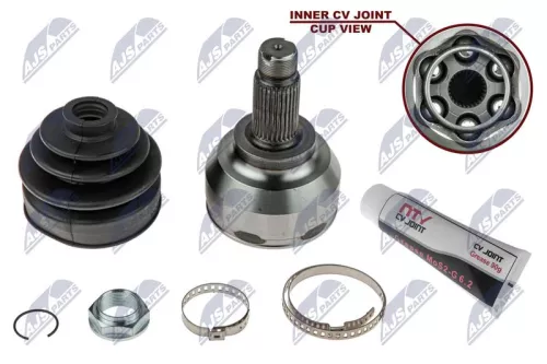 NTY NTY NPZ-BM-006 Outer NTY Cv Joint & Boot Kit 