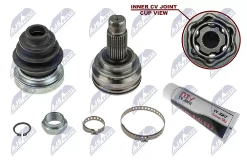 NTY NTY NPZ-BM-012 Outer Rear NTY Cv Joint & Boot Kit 