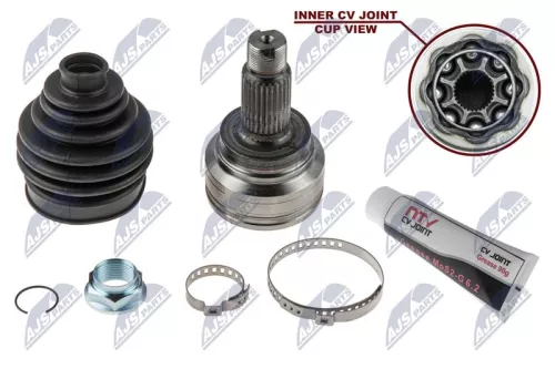 NTY NTY NPZ-BM-013 Rear Left Rear Right NTY Cv Joint & Boot Kit 