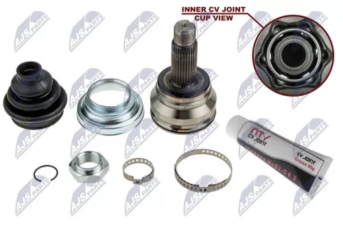 NTY NTY NPZ-BM-014 Outer Rear NTY Cv Joint & Boot Kit 