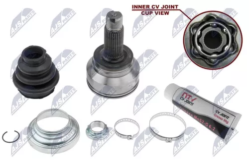 NTY NTY NPZ-BM-015 Rear Outer Rear Left Rear Right NTY Cv Joint & Boot Kit 