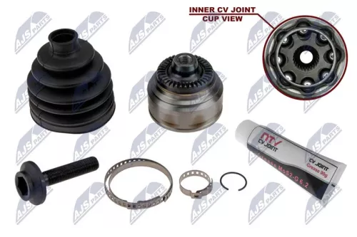 NTY NTY NPZ-BM-027 Front Front Right Front Left NTY Cv Joint & Boot Kit 