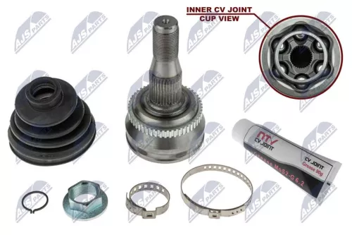 NTY NTY NPZ-CH-004 Front Right Front Left NTY Cv Joint & Boot Kit 