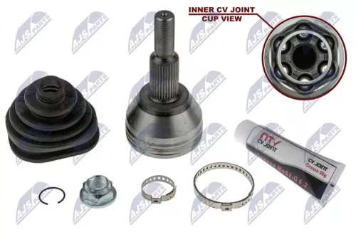 NTY NTY NPZ-CH-007 Outer NTY Cv Joint & Boot Kit 