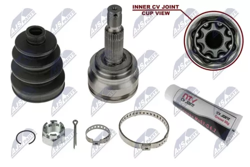 NTY NTY NPZ-CH-010 Front Outer NTY Cv Joint & Boot Kit 