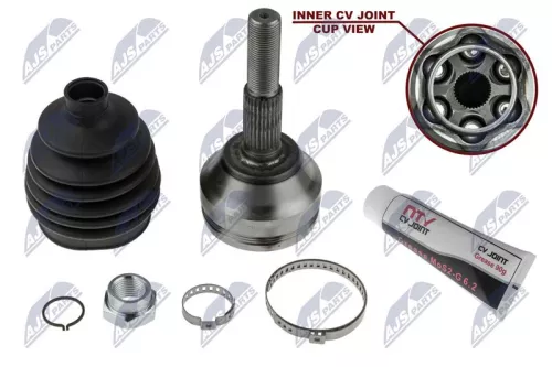 NTY NTY NPZ-CH-011 Outer NTY Cv Joint & Boot Kit 