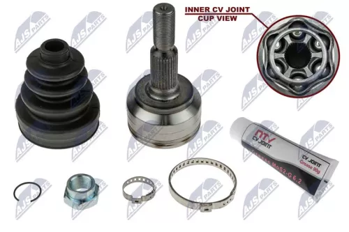 NTY NTY NPZ-CH-012 Outer NTY Cv Joint & Boot Kit 