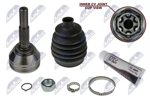 NTY NTY NPZ-CH-021 Front Left Front Right NTY Cv Joint & Boot Kit 