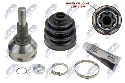 NTY NTY NPZ-CH-031 Front Outer NTY Cv Joint & Boot Kit 