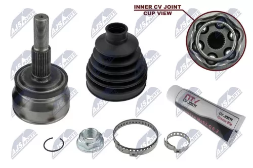 NTY NTY NPZ-CH-032 Rear NTY Cv Joint & Boot Kit 