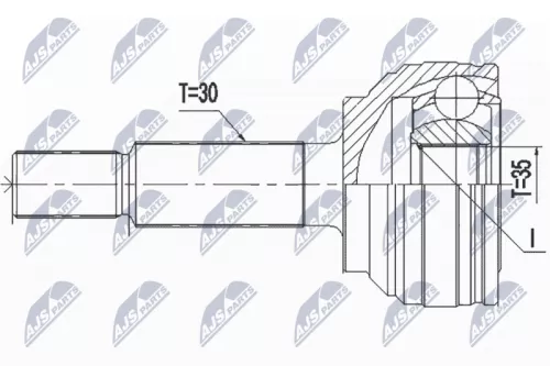 Rear Rear Left Rear Right NTY Cv Joint & Boot Kit