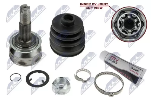 NTY NTY NPZ-CH-040 Front Outer NTY Cv Joint & Boot Kit 
