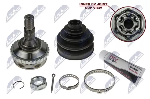 NTY NTY NPZ-CT-010 Outer NTY Cv Joint & Boot Kit 