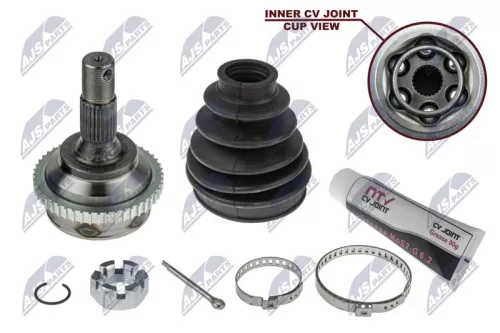 NTY NTY NPZ-CT-016 Front Right Front Left NTY Cv Joint & Boot Kit 