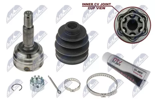 NTY NTY NPZ-DA-016 Outer NTY Cv Joint & Boot Kit 