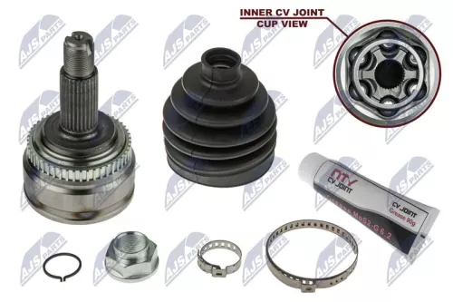 NTY NTY NPZ-DW-028 Front Outer NTY Cv Joint & Boot Kit 