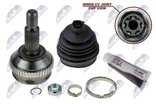 NTY NTY NPZ-FR-009 Front Left Front Right NTY Cv Joint & Boot Kit 