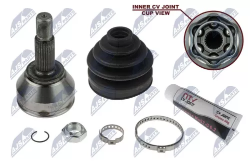 NTY NTY NPZ-FR-019 Outer NTY Cv Joint & Boot Kit 