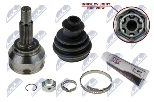 NTY NTY NPZ-FR-028 Front Left Front Right NTY Cv Joint & Boot Kit 