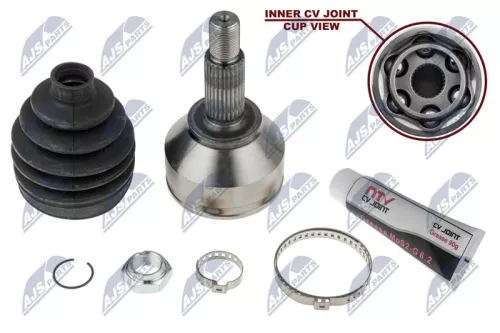 NTY NTY NPZ-FR-030 Front Left Front Right NTY Cv Joint & Boot Kit 
