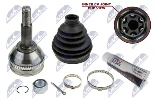 NTY NTY NPZ-FR-035 Front Left Front Right NTY Cv Joint & Boot Kit 