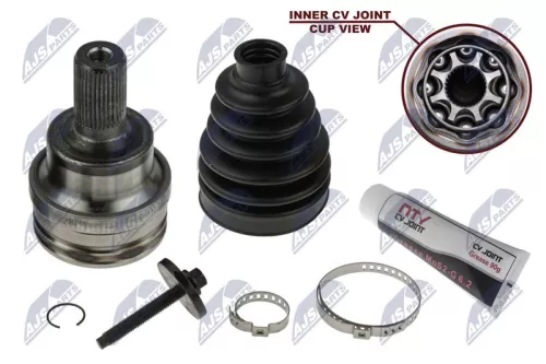 NTY NTY NPZ-FR-046 Outer Rear NTY Cv Joint & Boot Kit 