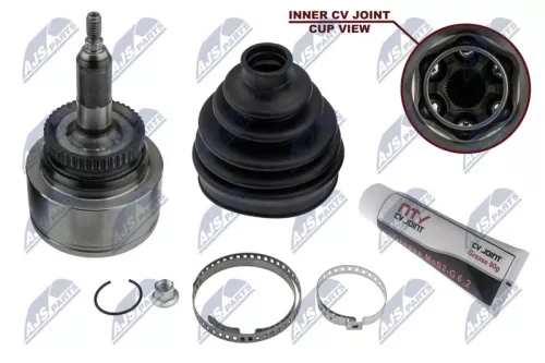 NTY NTY NPZ-FR-055 Front Outer NTY Cv Joint & Boot Kit 