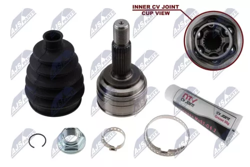 NTY NTY NPZ-FR-059 Front Left Front Right NTY Cv Joint & Boot Kit 