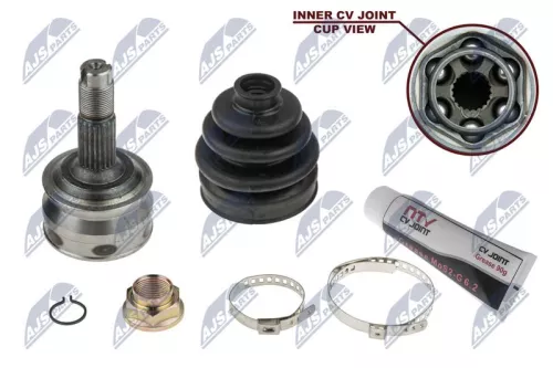 NTY NTY NPZ-FT-002 Outer NTY Cv Joint & Boot Kit 