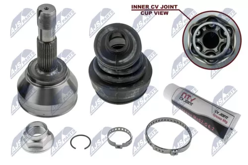 NTY NTY NPZ-FT-019 Outer NTY Cv Joint & Boot Kit 