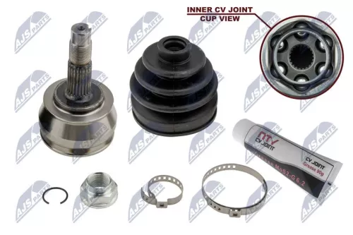 NTY NTY NPZ-FT-023 Front Left Front Right NTY Cv Joint & Boot Kit 