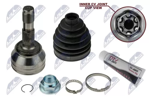 NTY NTY NPZ-FT-055 Front Left Front Right NTY Cv Joint & Boot Kit 