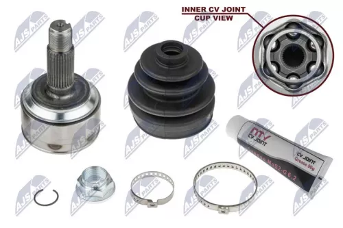 NTY NTY NPZ-HD-058 Front Left Front Right NTY Cv Joint & Boot Kit 
