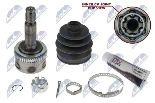 NTY NTY NPZ-HY-502 Front Right Front Left NTY Cv Joint & Boot Kit 