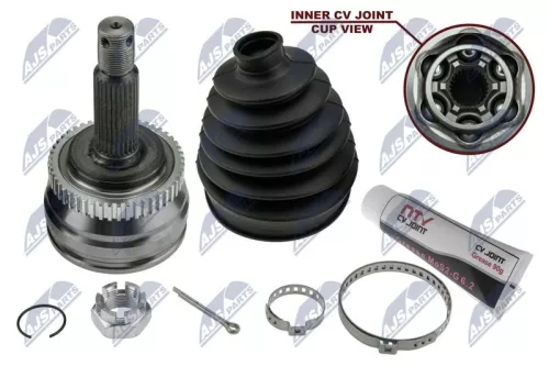 NTY NTY NPZ-HY-507 Front Right Front Left NTY Cv Joint & Boot Kit 