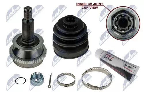 NTY NTY NPZ-HY-513 Rear Left Rear Right NTY Cv Joint & Boot Kit 