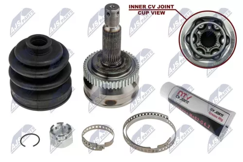 NTY NTY NPZ-HY-517 Front Left Front Right NTY Cv Joint & Boot Kit 