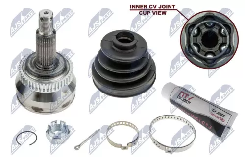 NTY NTY NPZ-HY-546 Front Right Front Left NTY Cv Joint & Boot Kit 