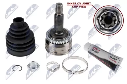 NTY NTY NPZ-HY-559 Front Outer NTY Cv Joint & Boot Kit 