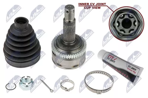 NTY NTY NPZ-KA-308 Front Right Front Left NTY Cv Joint & Boot Kit 
