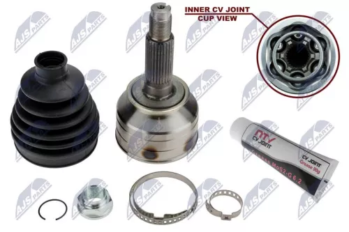 NTY NTY NPZ-KA-366 Front Left Front Right NTY Cv Joint & Boot Kit 