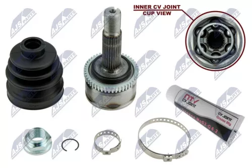 NTY NTY NPZ-KA-367 Front Left Front Right NTY Cv Joint & Boot Kit 