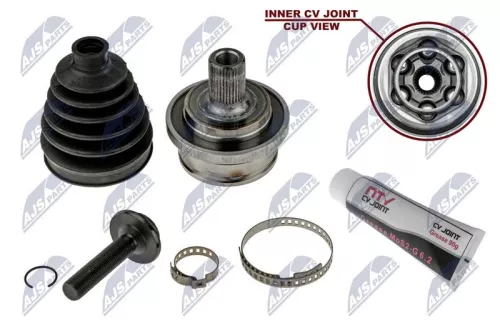 NTY NTY NPZ-ME-004 Front Outer NTY Cv Joint & Boot Kit 