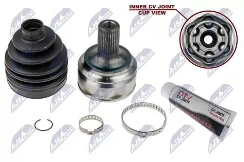 NTY NTY NPZ-ME-016 Front Outer NTY Cv Joint & Boot Kit 