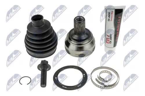 NTY NTY NPZ-ME-022 Front Right Front Left NTY Cv Joint & Boot Kit 