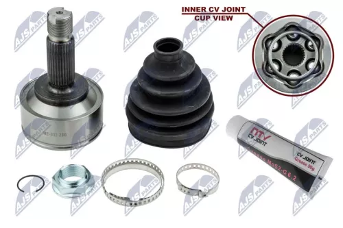 Outer Front NTY Cv Joint & Boot Kit