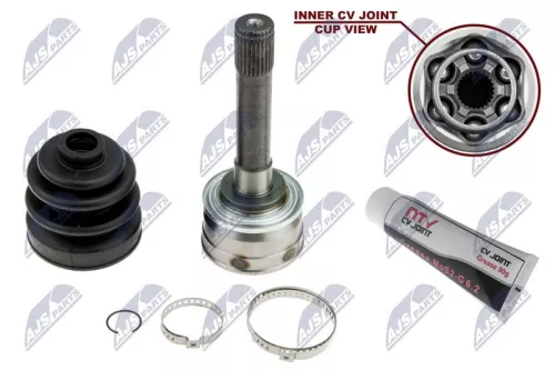 NTY NTY NPZ-MS-007 Front Left Front Right Inner NTY Cv Joint & Boot Kit 