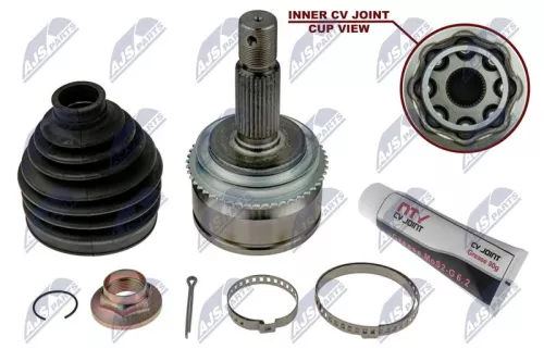 NTY NTY (NPZ-MS-055) Front Right Inner Front Left NTY Cv Joint & Boot Kit 