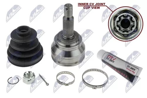 NTY NTY NPZ-MS-061 Front Right Front Left NTY Cv Joint & Boot Kit 
